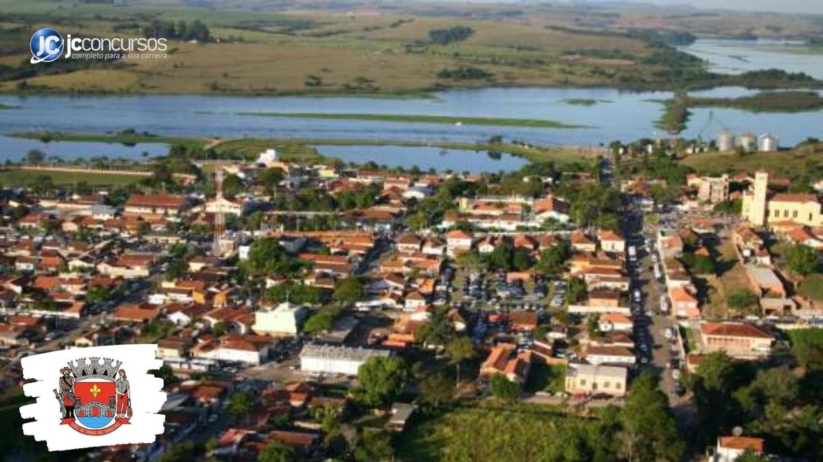Concurso da Câmara de Anhembi: vista aérea do município
