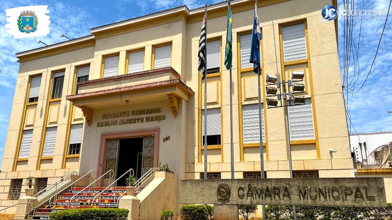 Concurso da Câmara de Araraquara SP: sede do Legislativo