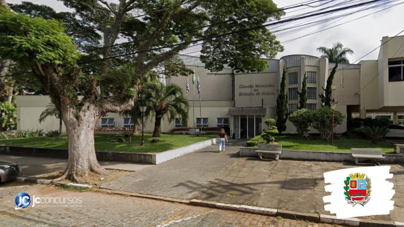 Concurso da Câmara de Atibaia: fachada do prédio do órgão