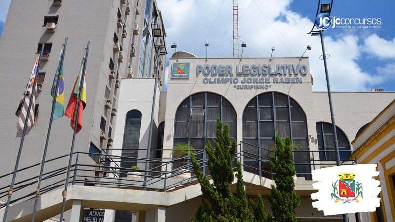 Concurso da Câmara de Barretos: sede do Legislativo