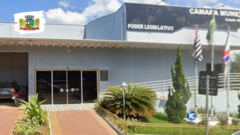 Concurso da Câmara Municipal de Cajati: sede do Legislativo