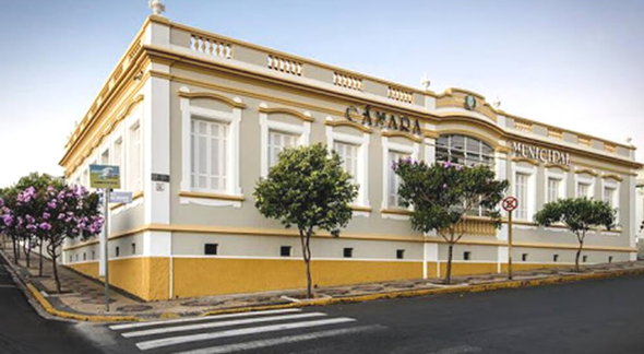 Concurso Câmara de Espírito Santo de Pinhal: prédio do legislativo - Divulgação