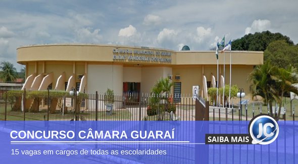 Concurso Câmara de Guaraí - sede do Legislativo - Google Street View