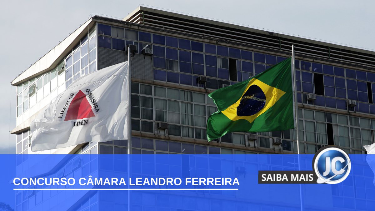Concurso Câmara de Leandro Ferreira - bandeiras do Brasil e de Minas Gerais