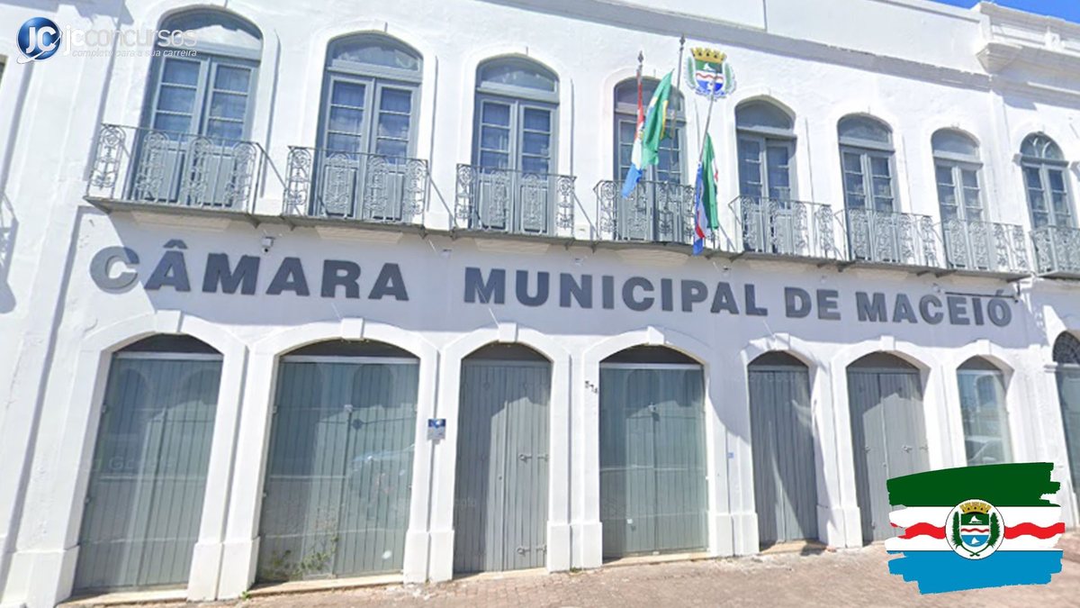 Concurso Câmara Municipal de Maceió AL define banca organizadora para 54 vagas