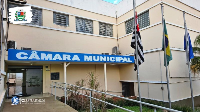 Concurso da Câmara de Pederneiras: sede do Legislativo