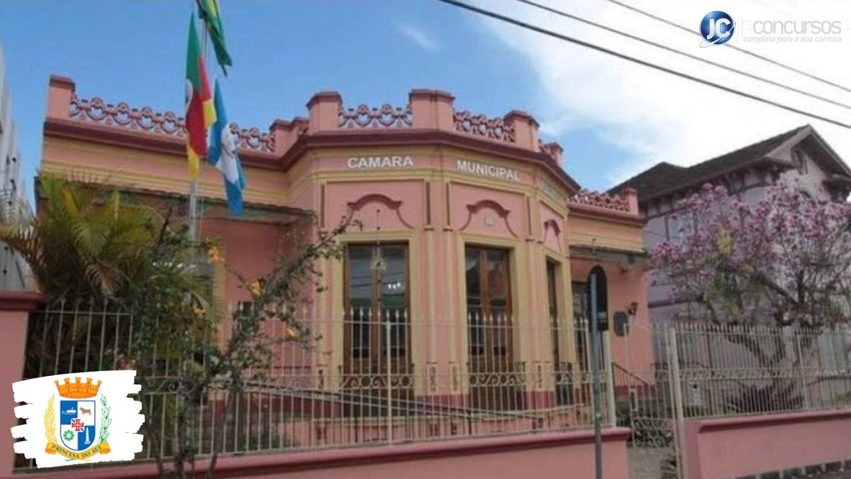Concurso da Câmara de Pelotas RS: fachada do órgão