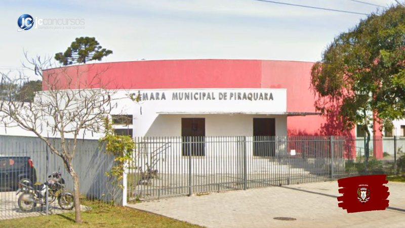 Concurso da Câmara de Piraquara PR: sede do Legislativo