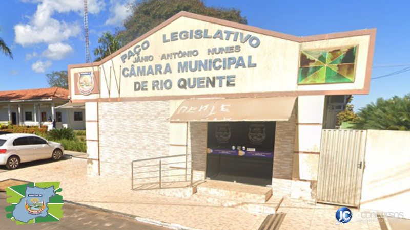 Concurso da Câmara de Rio Quente GO: sede do Legislativo