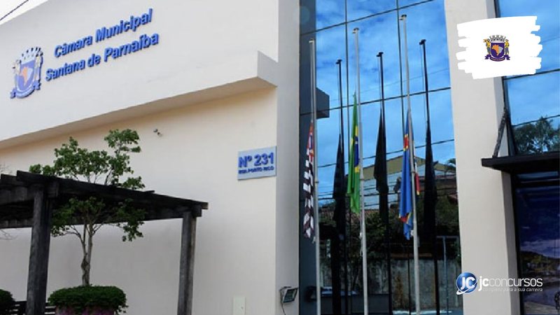 Concurso da Câmara de Santana de Parnaíba: sede do Legislativo - Foto: Divulgação