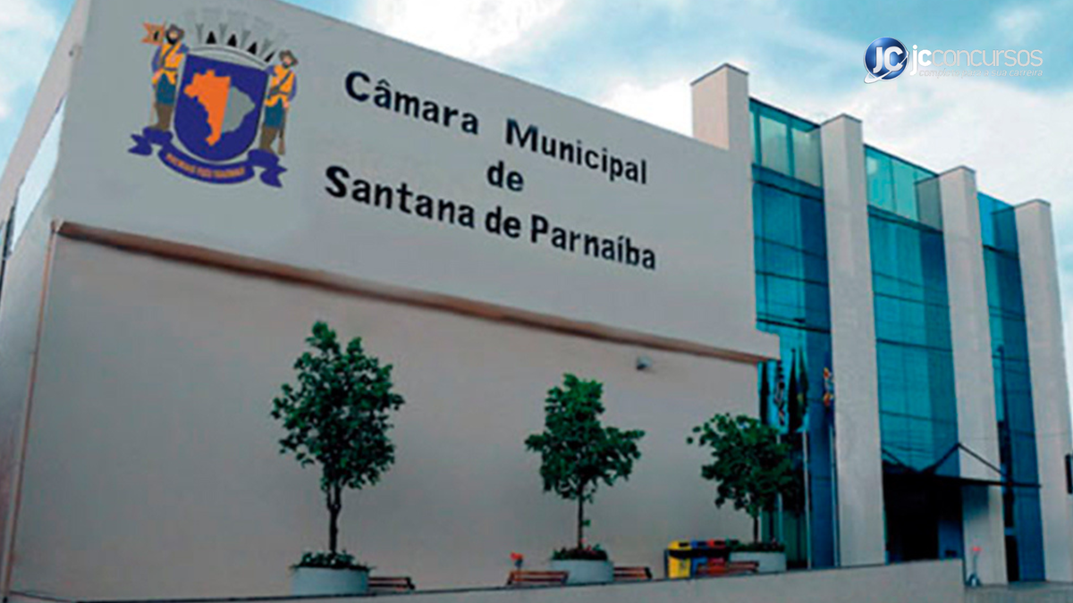 Concurso da Câmara de Santana de Parnaíba SP: sede do Legislativo - Divulgação