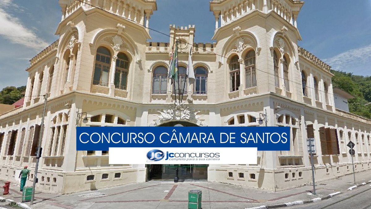 Concurso Câmara de Santos - sede do Legislativo