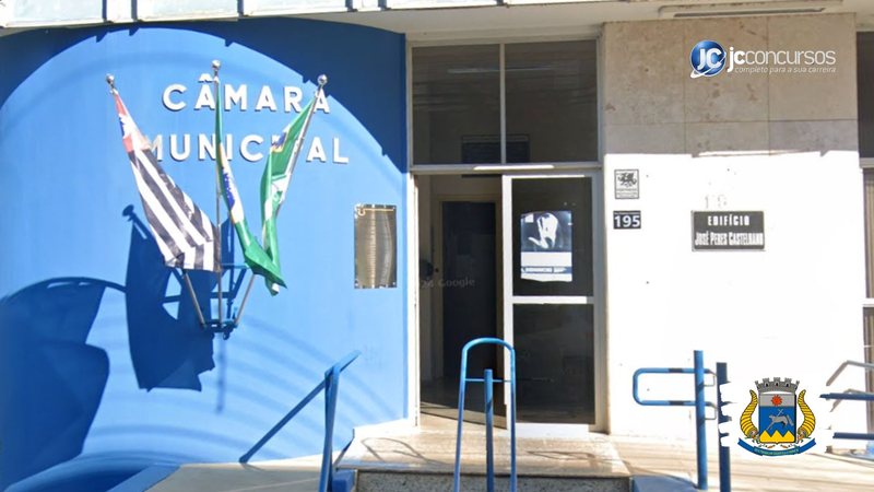 Concurso da Câmara de São João da Boa Vista SP: sede do Legislativo