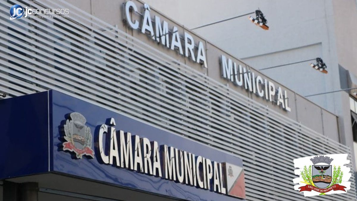 Concurso da Câmara de São José do Rio Preto SP: sede do Legislativo