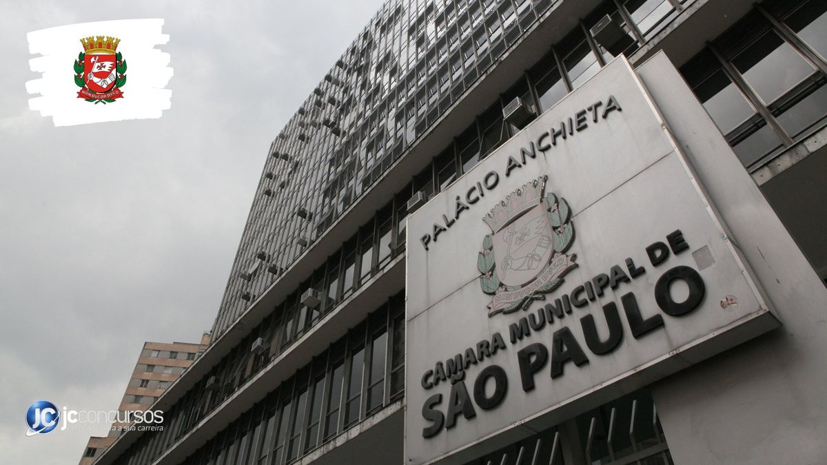 Concurso da Câmara de São Paulo: fachada do Palácio Anchieta, edifício-sede do Legislativo paulistano