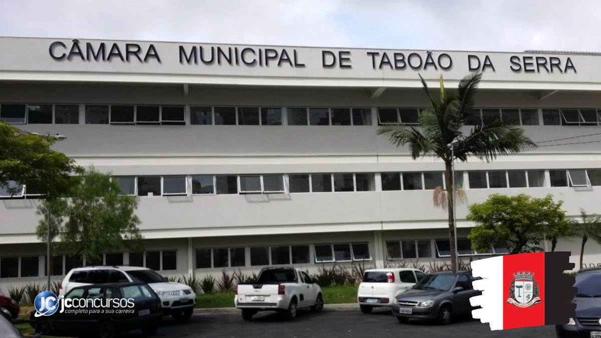 Concurso da Câmara de Taboão da Serra: fachada do prédio do Legislativo