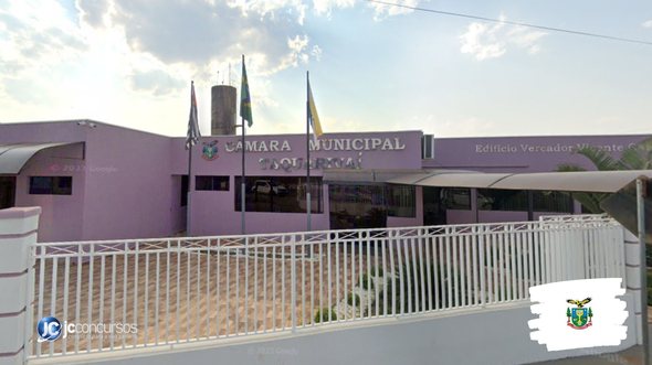 Concurso da Câmara de Taquarivaí: sede do Legislativo - Foto: Google Street View