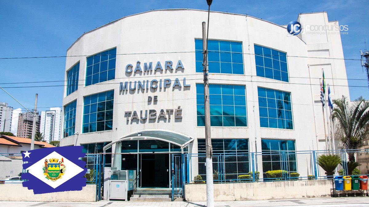 Concurso Câmara Taubaté: prédio do legislativo municipal