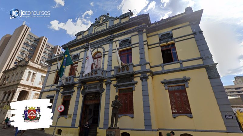 Concurso da Câmara de Uberaba: fachada do edifício-sede do Legislativo