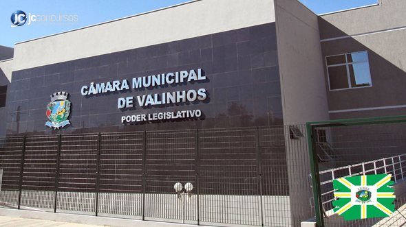 Concurso da Câmara de Valinhos SP: sede do Legislativo - Divulgação