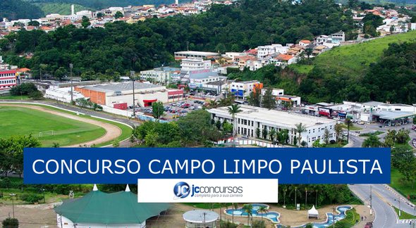 Concurso de Campo Limpo Paulista SP: vista da cidade - Divulgação