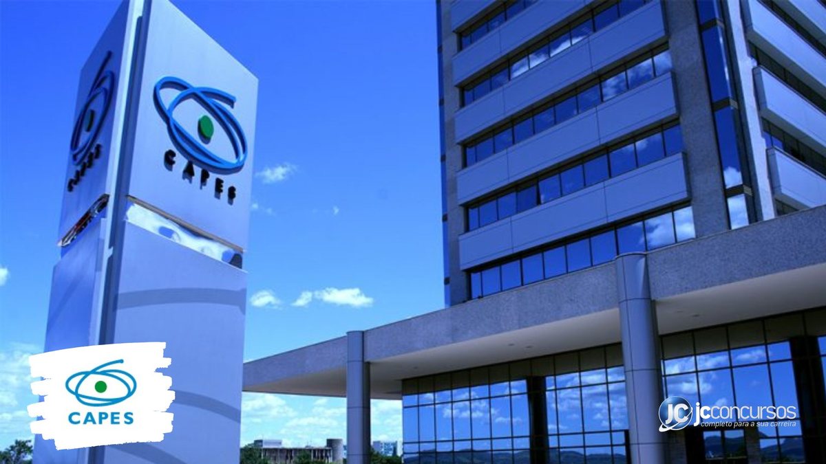 Concurso da Capes: fachada do edifício-sede do órgão, em Brasília