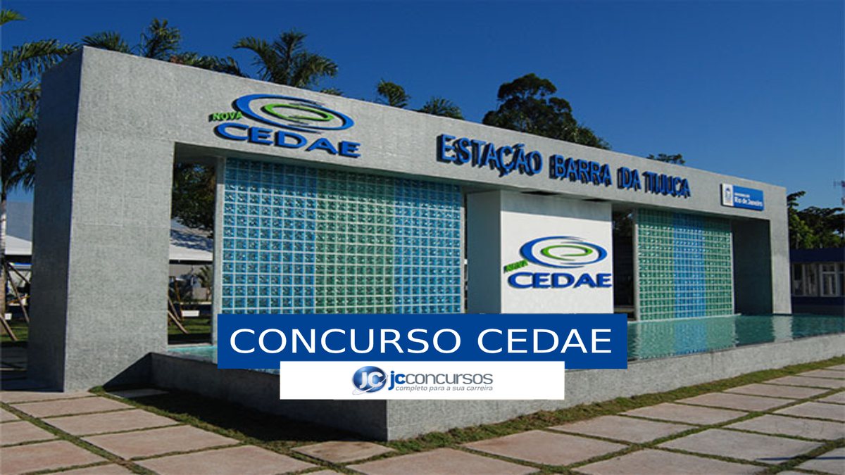 Concurso Cedae - unidade da Companhia Estadual de Águas e Esgotos do Rio de Janeiro