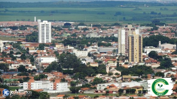 Processo seletivo do Consórcio Cemmil SP: vista da cidade de Leme, município consorciado ao Cemmil - Divulgação