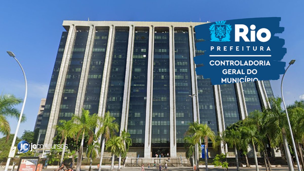 Concurso da CGM RJ: sede da Controladoria Geral do Município do Rio de Janeiro
