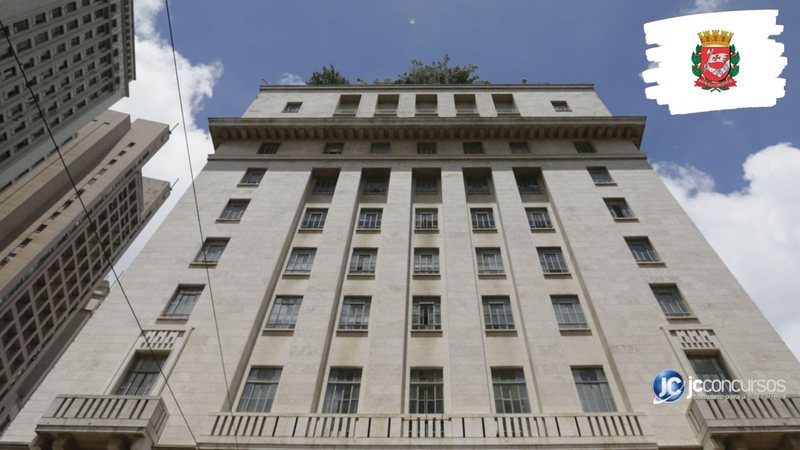 Concurso da CGM SP: fachada do Edifício Matarazzo, sede do governo municipal