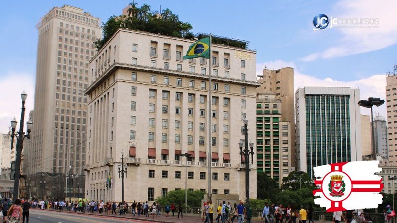 Concurso da CGM SP: fachada do Edifício Matarazzo, sede do governo municipal