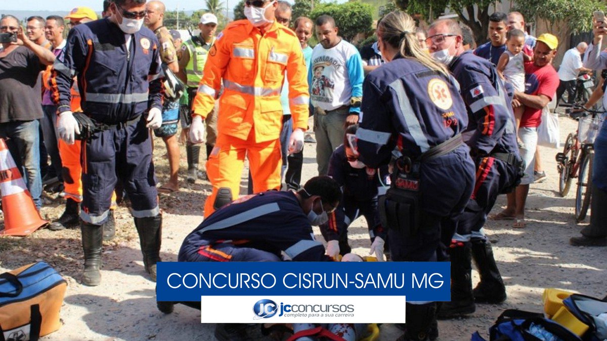 Concurso Ciesrun-Samu: equipe médica durante atendimento