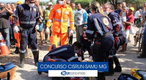 Concurso Ciesrun-Samu: equipe médica durante atendimento - Divulgação