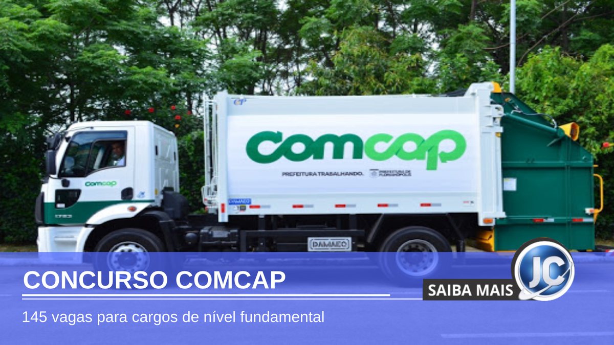 Concurso Comcap - caminhão da Autarquia de Melhoramentos da Capital