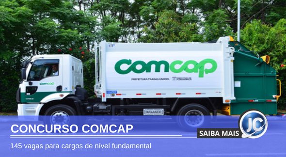 Concurso Comcap - caminhão da Autarquia de Melhoramentos da Capital - Divulgação