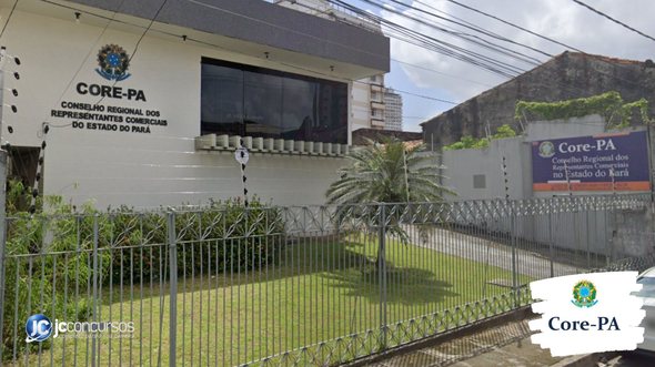 Concurso do Core PA: fachada da sede do órgão, em Belém - Google Street View