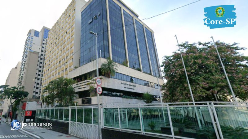 Concurso do Core SP: edifício-sede do órgão, na cidade de São Paulo
