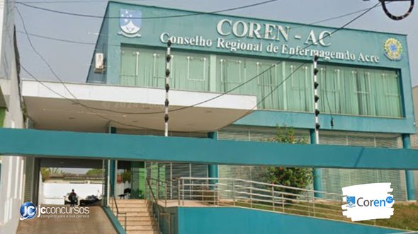 Concurso do Coren AC: prédio do Conselho Regional de Enfermagem do Acre - Google Street View