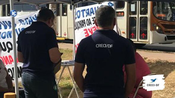 Concurso do Creci DF: equipe de fiscalização do Conselho Regional de Corretores de Imóveis da 8ª Região - Divulgação