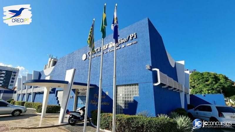 Concurso do CRECI PI: prédio do Conselho Regional de Corretores de Imóveis do Piauí - Divulgação