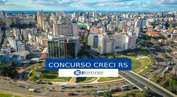 Concurso Creci RS - vista aérea da cidade de Porto Alegre - Jefferson Bernardes/PMPA
