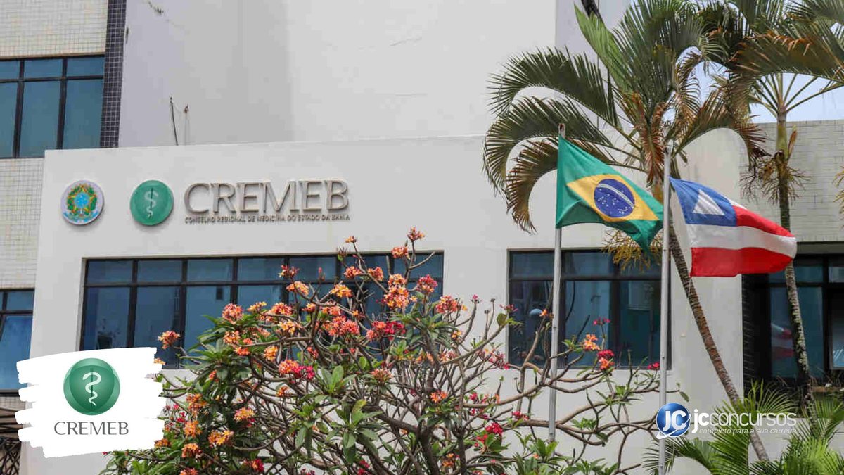 Concurso do Cremeb: fachada do edifício-sede do órgão, em Salvador