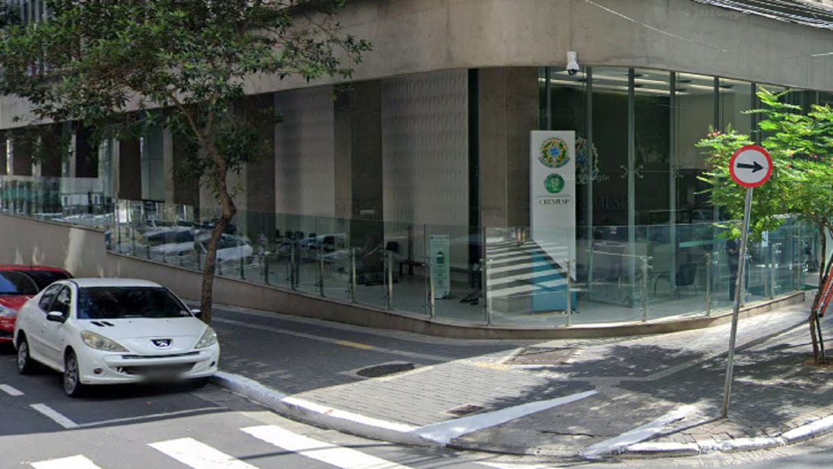 Concurso do Cremesp: fachada da sede do Conselho Regional de Medicina do Estado de São Paulo