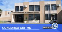 Concurso CRF MS - sede do Conselho Regional de Farmácia de Mato Grosso do Sul - Divulgação