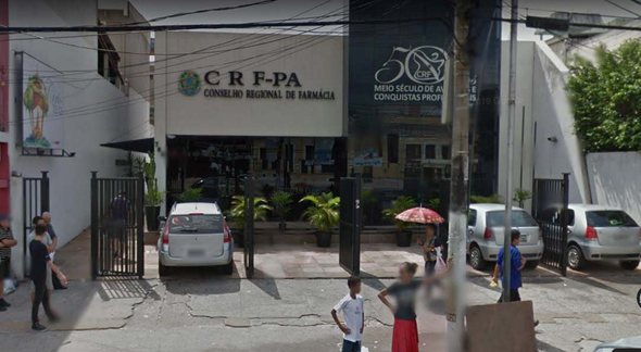 Concurso CRF PA - sede do Conselho Regional de Farmácia do Estado do Pará - Google Street View