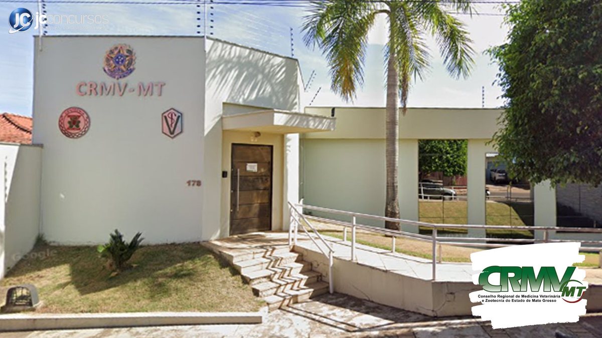 Concurso do CRMV MT: prédio do Conselho Regional de Medicina Veterinária do Mato Grosso