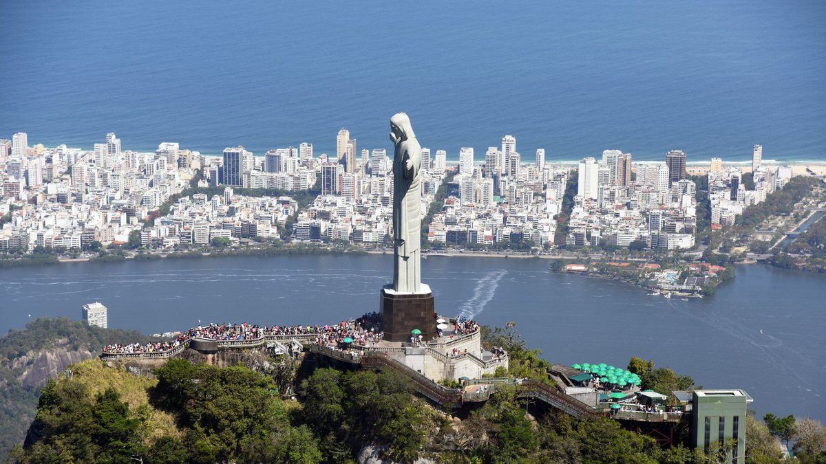 Concurso do CRN 4: vista aérea do Rio de Janeiro, onde fica a sede do órgão