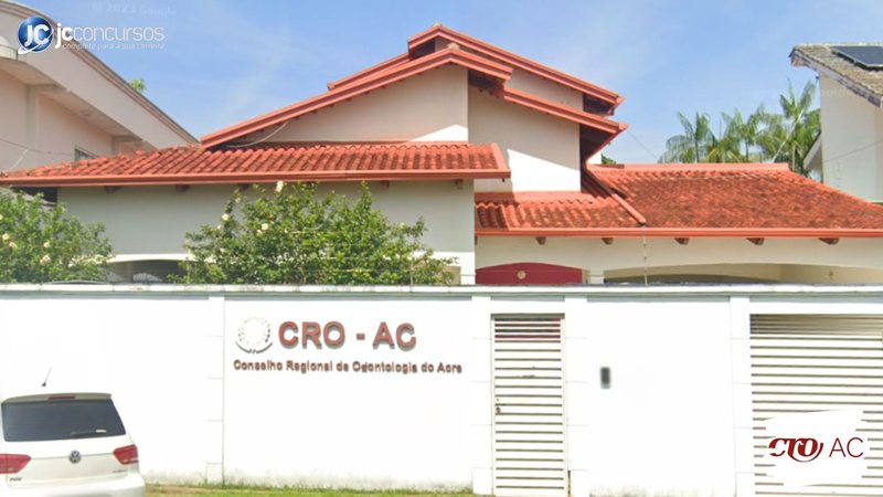 Concurso do CRO AC: sede do Conselho Regional de Odontologia do Acre - Google Street View