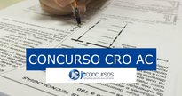 Concurso CRO AC: caderno de prova - Divulgação