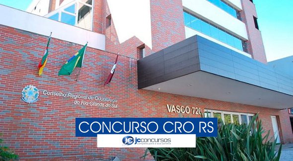 Concurso CRO RS - sede do Conselho Regional de Odontologia do Rio Grande do Sul - Divulgação